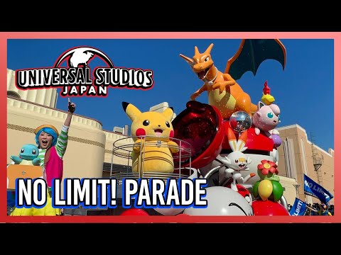 NO LIMIT! Parade featuring Pokémon & Mario Kart First Performance - Universal Studios Japan