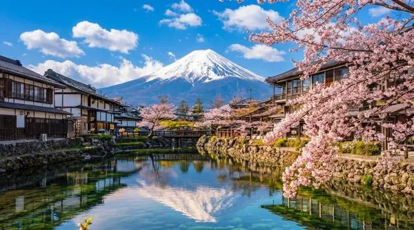富士山六景熱門打卡拍照一日遊|淺間公園&日川時計店&忍野八海&河口湖大石公園&羅森便利商店&山中湖餵天鵝(中英韓文服務)