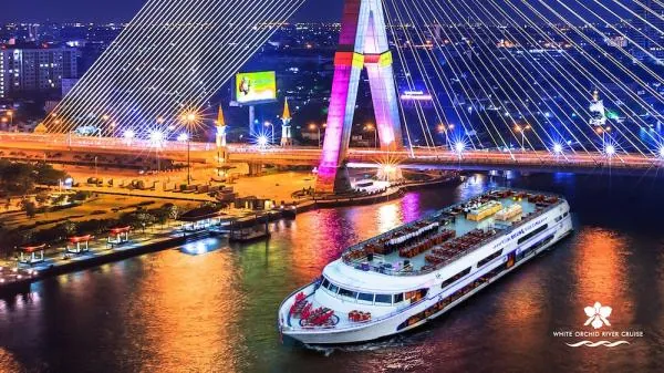 【泰國】湄南河白蘭花號遊船自助晚餐體驗 White Orchid River Cruise