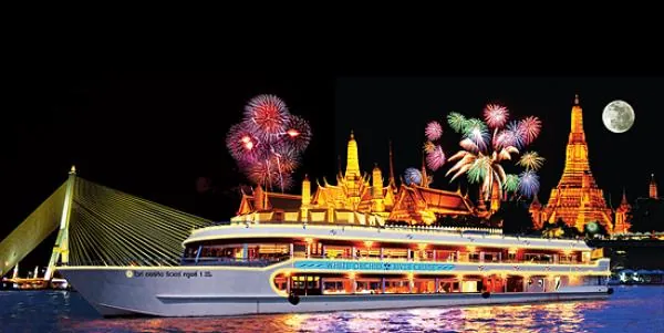 【泰國】湄南河白蘭花號遊船自助晚餐體驗 White Orchid River Cruise
