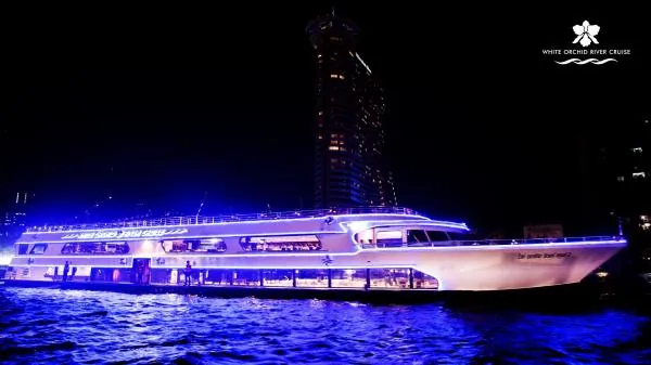 【泰國】湄南河白蘭花號遊船自助晚餐體驗 White Orchid River Cruise