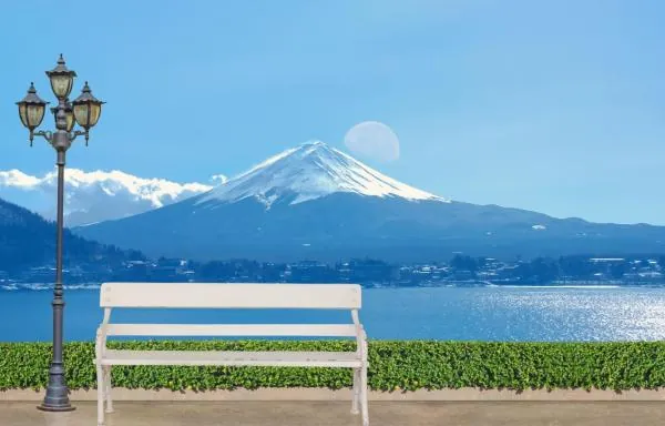 【KKday專屬團】日本東京富士山打卡一日遊|新倉山淺間公園/天梯小鎮・日川時計店街・忍野八海・河口湖大石公園・羅森便利商店