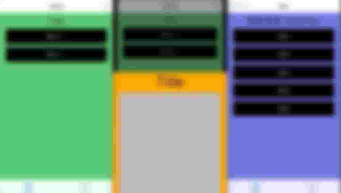 UITabBarController/UIViewController/UINavigationController